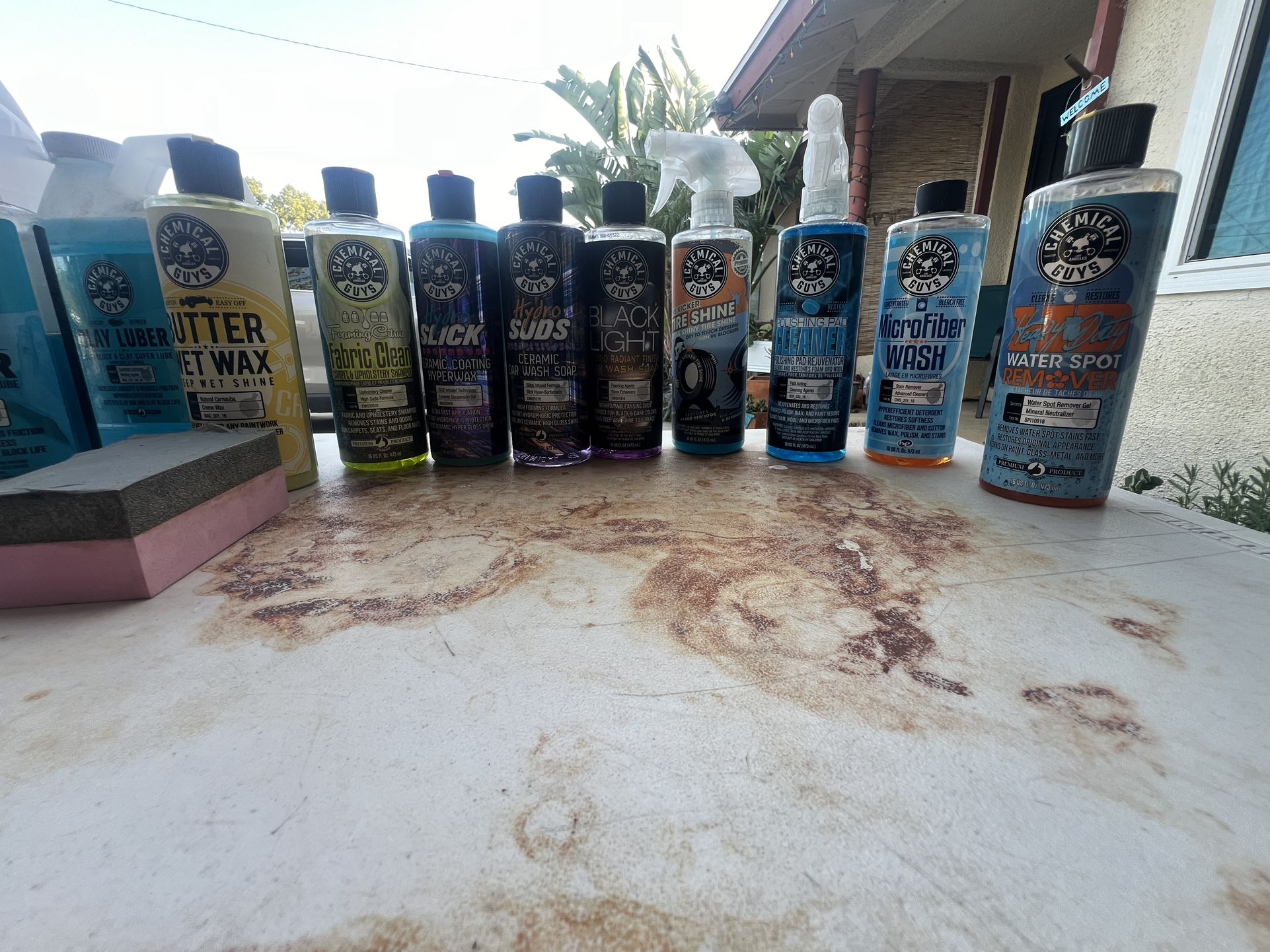 Chemical Guys Detailing Supplies. Whole Lot. for Sale in Rialto, CA