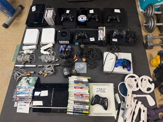 Video Game console lot GameCube wii PlayStation ps2 ps3 ps4 xbox
