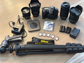 Nikon D7100 complete setup