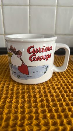Curious George Ceramic Coffee Mug
