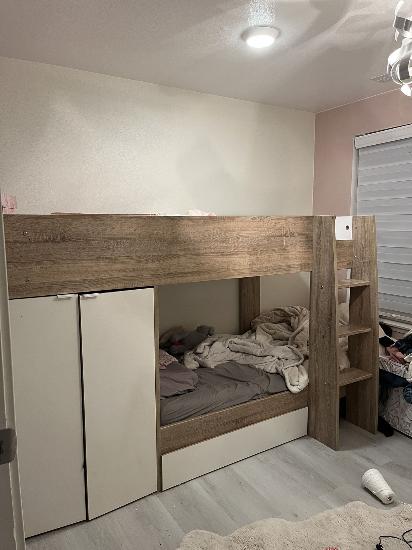 Parisot Stim Bunk Bed, Twin/Twin