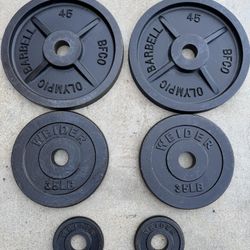 Olympic Weight Set 170 Lbs