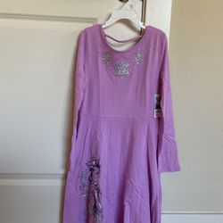 Purple Elsa Dress Size7