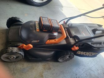 Iworx battery mower..