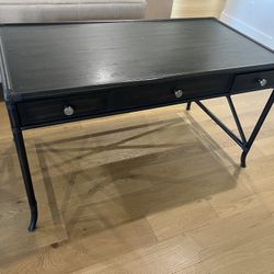Writing Desk with Drawers 56”