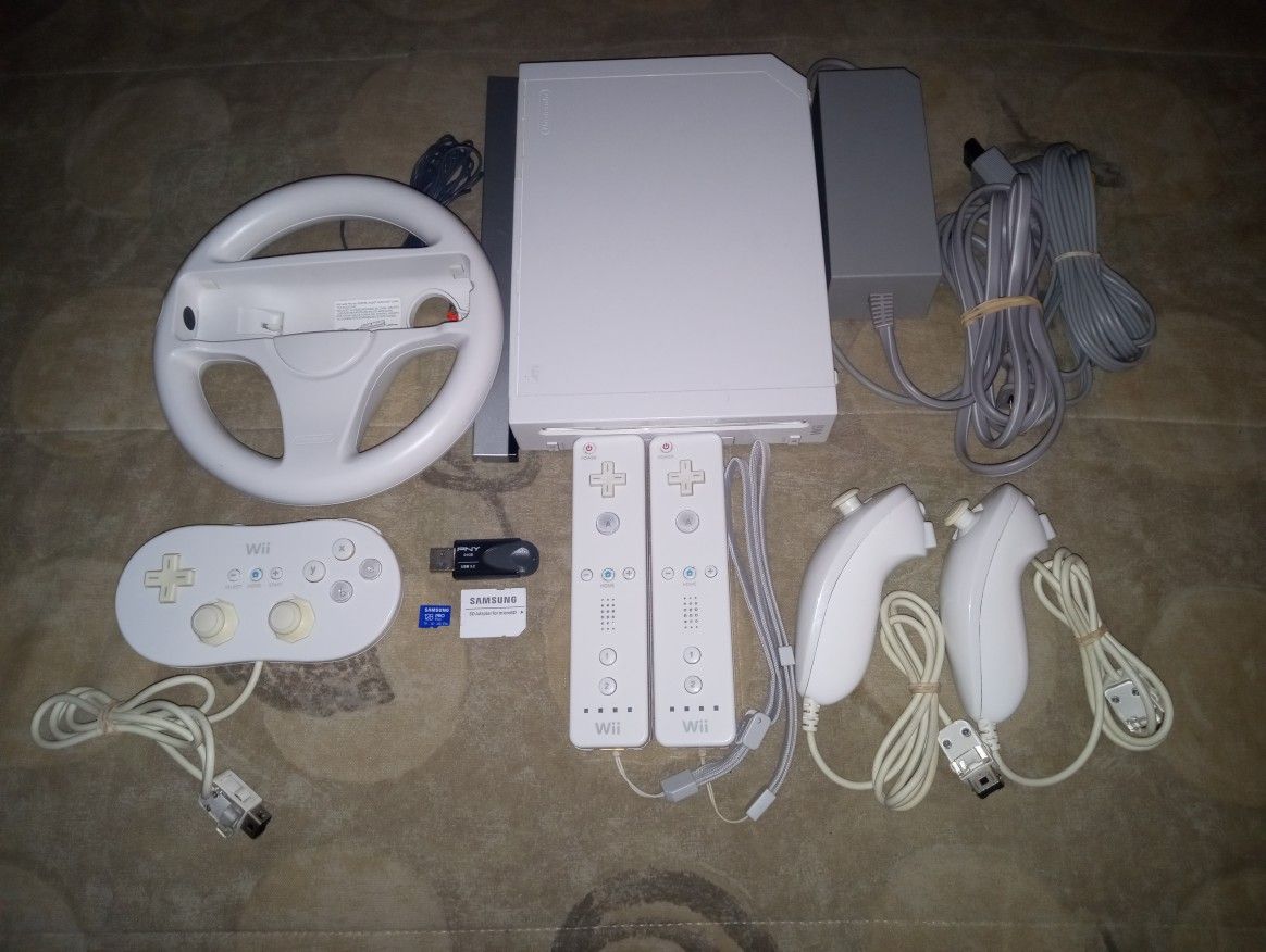 Nintendo Wii Soft Mod Bundle