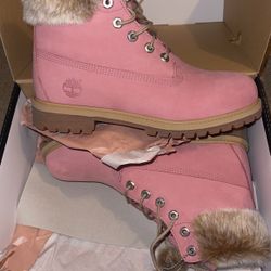 Pink Timberland Boots 