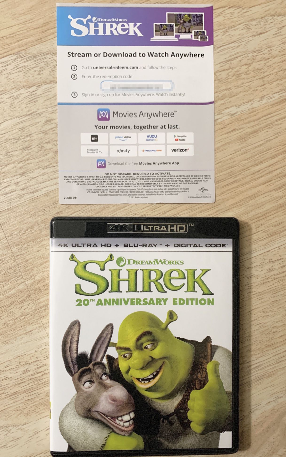 Shrek - Digital Code Only