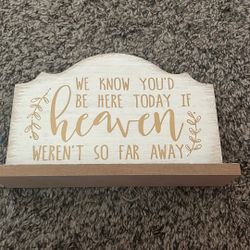 Wooden Sign