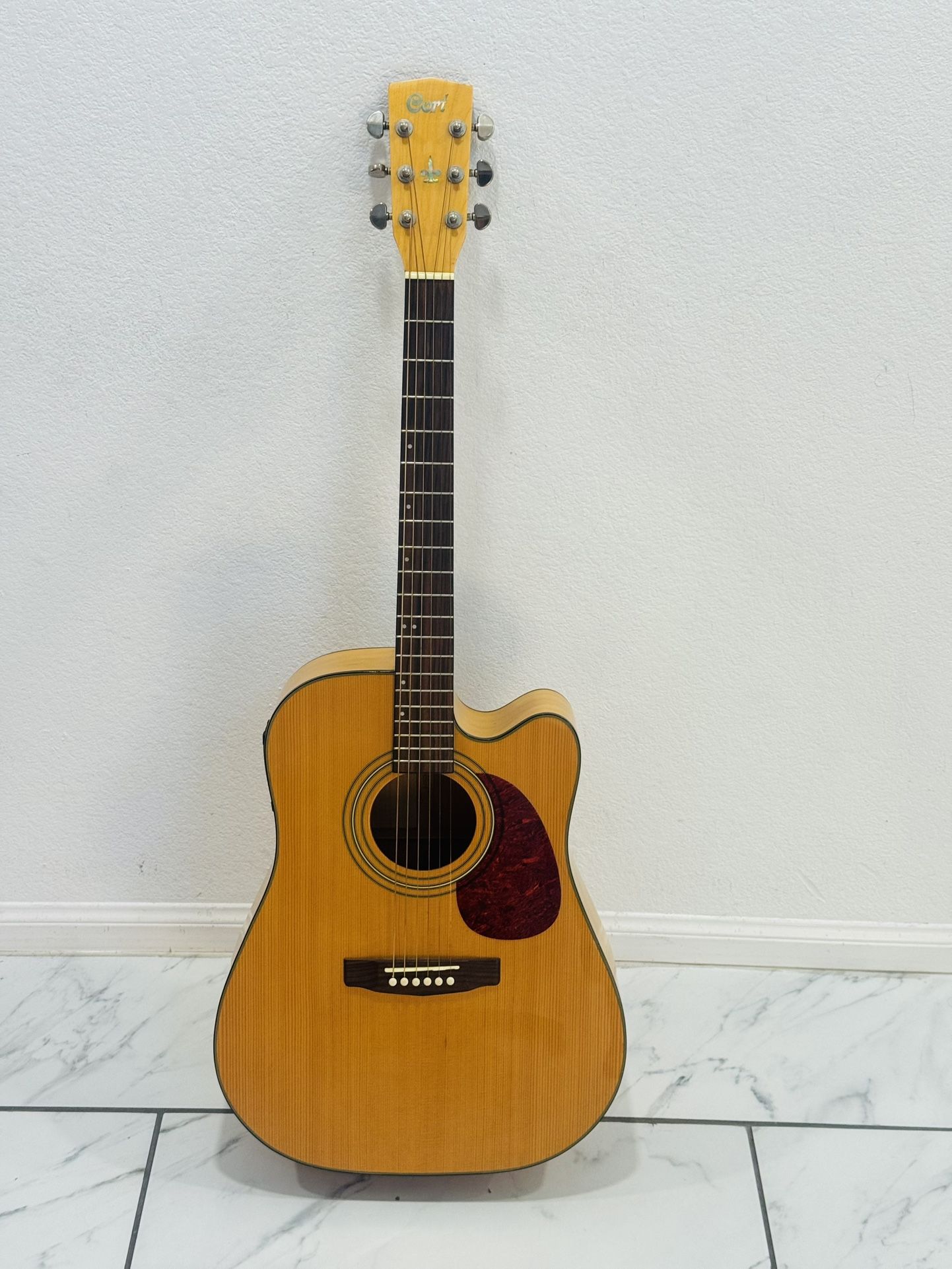Cort Dreadnought MR710P Acoustic-Electric Guitar Natural