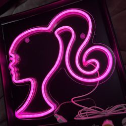 Barbie LED Sign