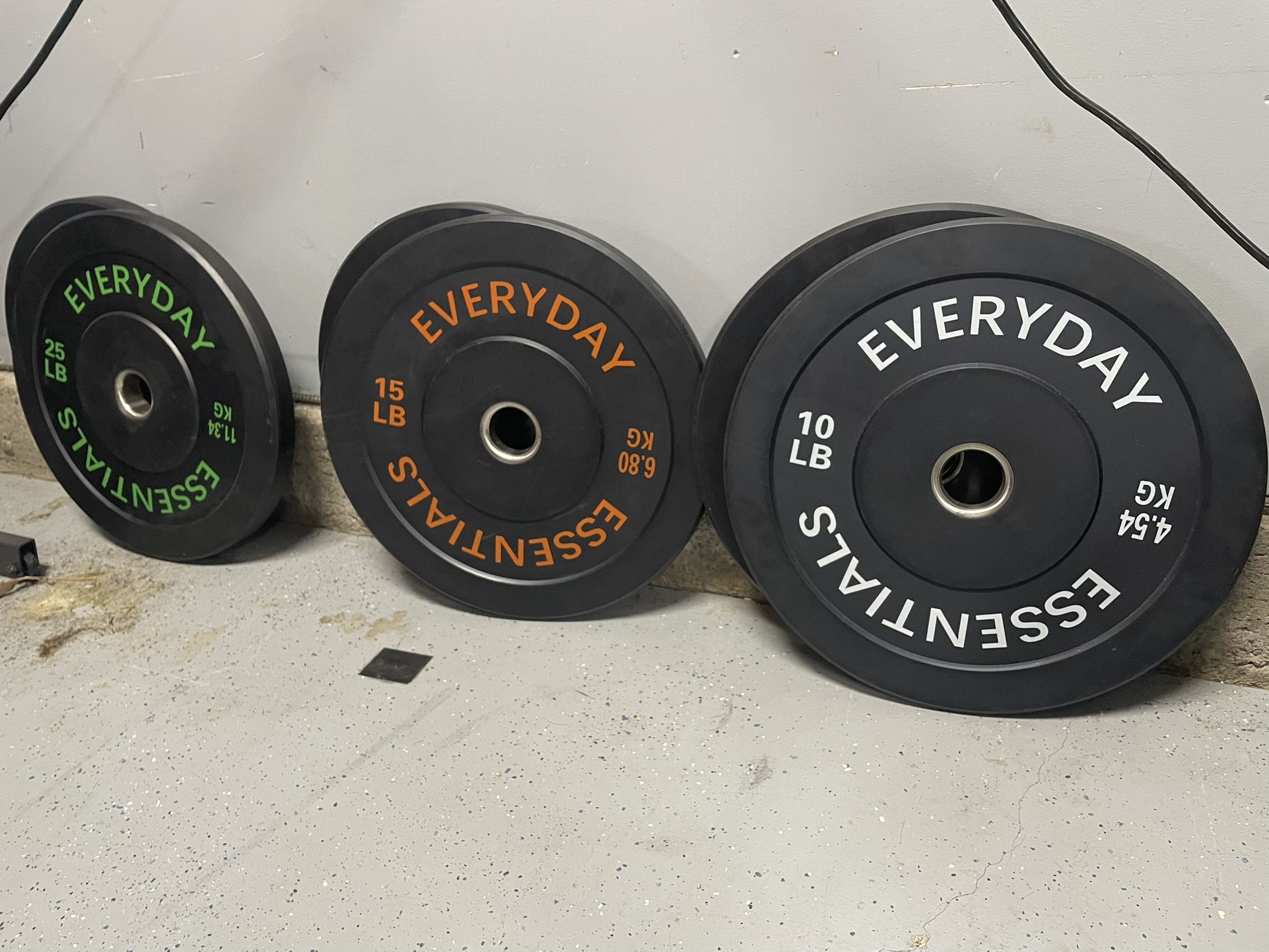 Weight Plates Set (100 Lbs Total)
