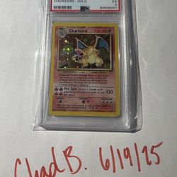 Pokemon Charizard PSA 5