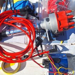 Complete  Electronic Distributor Set Up Small Cap Chevrolet, All New Distributor  Wires Coil. Apache Junction Arizona 