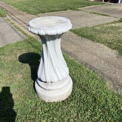 Garden/Patio Solid Stone Plant Stand