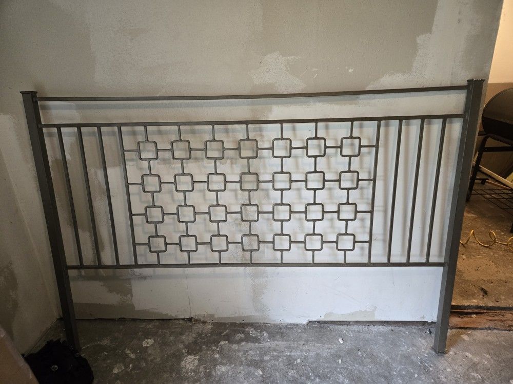 Queen Steel Headboard