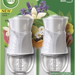 Air Wick Scented Oil Air Freshener Warmer, 2 Count 