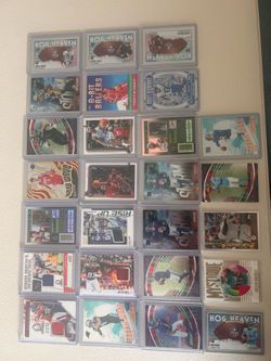 26 Sports Trading Cards Lot – Mixed NFL/NBA/MLB