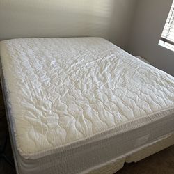 King Bed with Box Spring