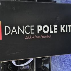 Spinning light up the dance pole kit