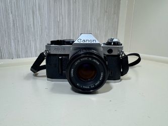 Canon AE-1 Program 35mm Film Camera with 50mm lens