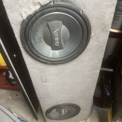 12” Infinity Reference Subwoofer In Box Dual 4ohm,300rms  1243 Max