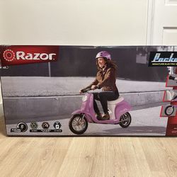Razor Pocket Mod Betty Electric Scooter - Purple **Brand New**