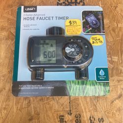 Orbit 2 Outlet Advanced Hose Faucet Timer
