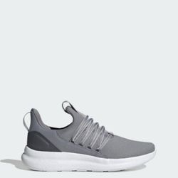 Men's New Adidas Lite Racer Adapt 7.0 Shoes / Grey / Cloud White 