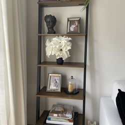 West Elm Ladder Leaning bookshelf