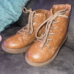 Carters Brown Zip Up Boots