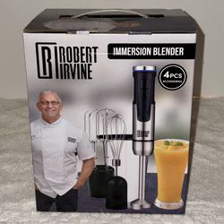 ROBERT IRVINE IMMERSION BLENDER (New)