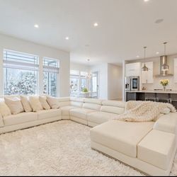 Leather Sectional Couch