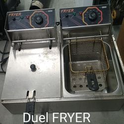 Duel Deep Fryer