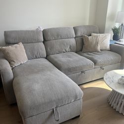 Sectional Pull Out Couch With Storage