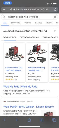 Lincoln welder