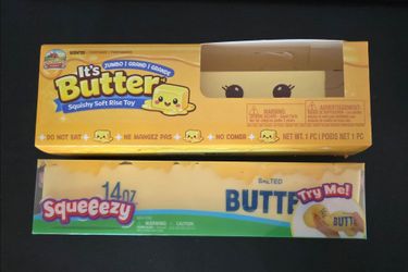 Squishy Toys Squeeezy Butter & Squishy Farms It's Butter(scented) $20 for both