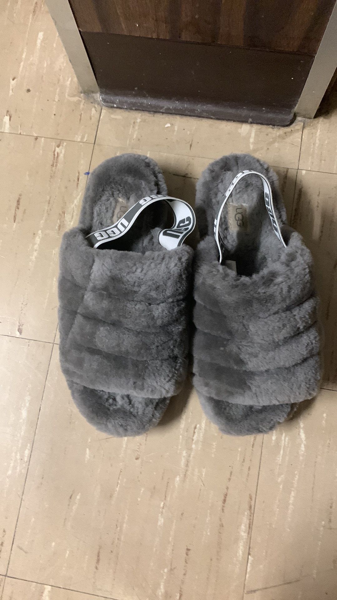 Grey Ugg Slippers