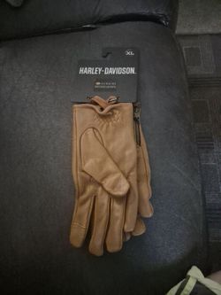Harley-Davidson Leather Gloves XL New with Tags