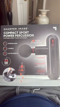 Portable deep tissue massager