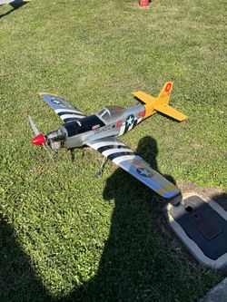 p51 20cc Dle gasoline rtr plane