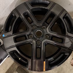 NEW Rivian R1T/R1S 20" OEM Black Wheel Rim (Single)