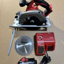 Milwaukee M18 6-1/2 In Circular Saw Kit