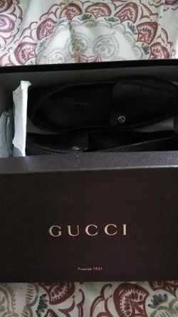Gucci Black Qardaha Loafers SZ 9