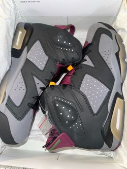 Jordan 6 Bordeaux Size 10