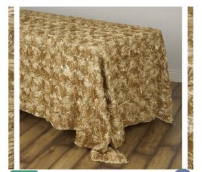 Wedding decor Tablecloth Rossetti 90”x132”