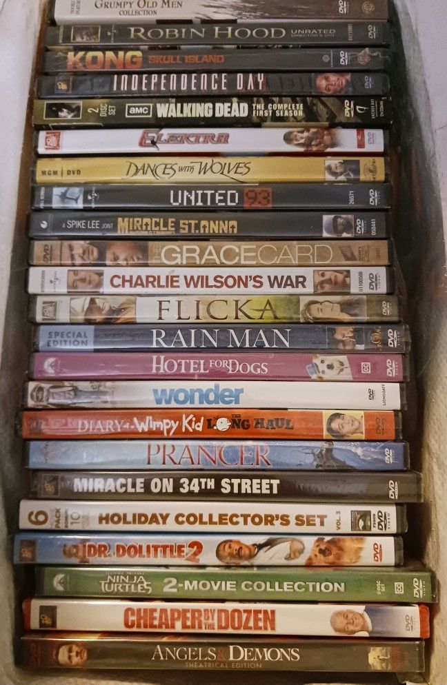 NEW 32 Sealed DVDs Take All For