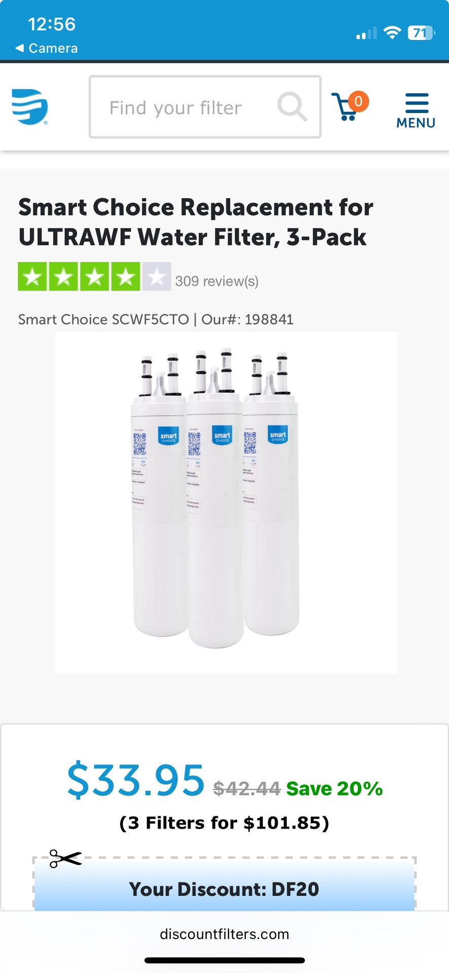 Frigidaire ULTRAWF Water Filter Replacement