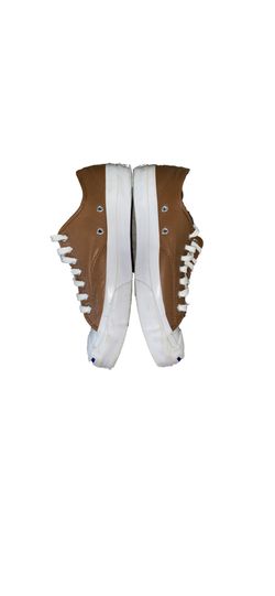 Jack Purcell Brown Leather Converse Low Top Mens size 9.5 for Sale