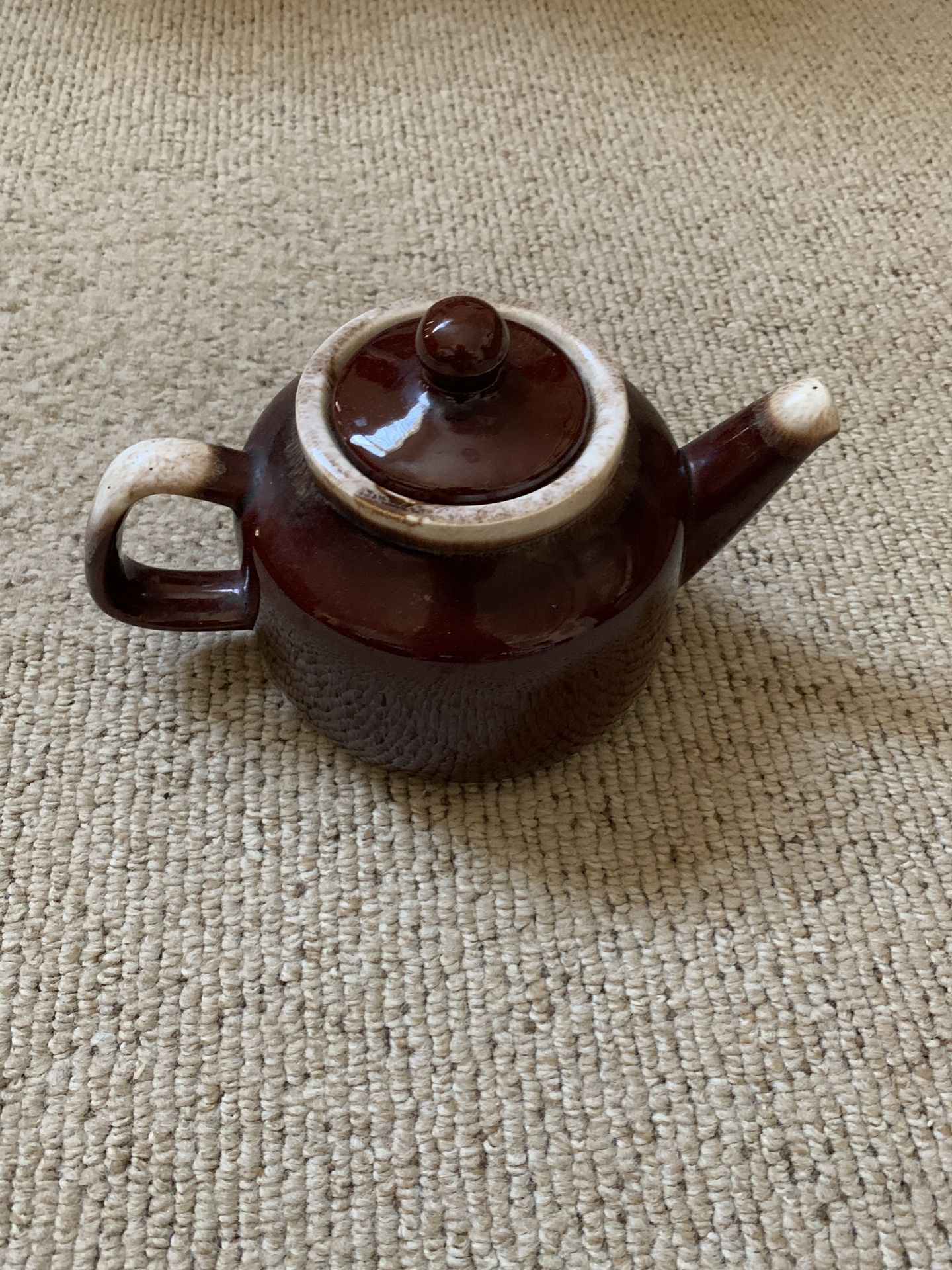 Vintage Brown McCoy Teapot